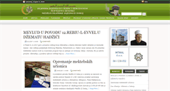 Desktop Screenshot of medzlis-doboj.org